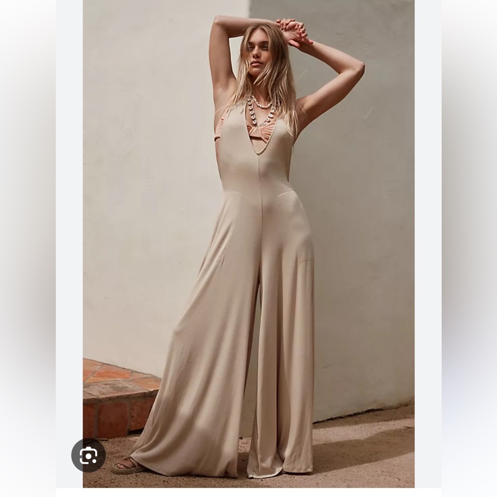 Free People Leigh Open back one piece